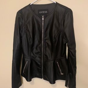 Guess leather jacket